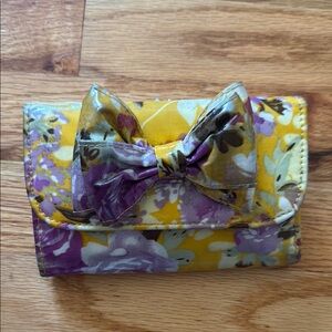 Floral Bow Wallet